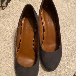 Women’s suede wedge heels